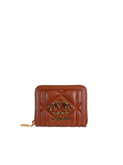 Embossed wallet LOVE MOSCHINO | JC5641PP1NLC0312
